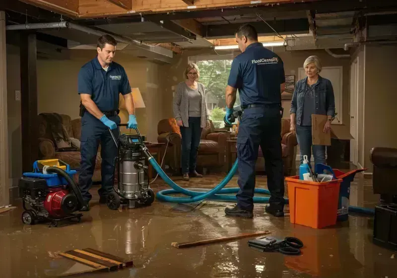 Basement Water Extraction and Removal Techniques process in Burke, SD